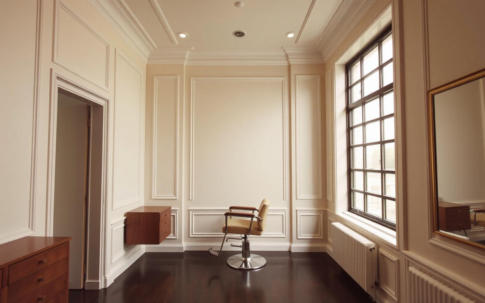 The Estherix Hair studio interior in Osapa, Lekki, Lagos